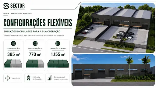 Foto 2 de 10 — Galpão Classe A 385 m² — Boqueirão, Curitiba/PR