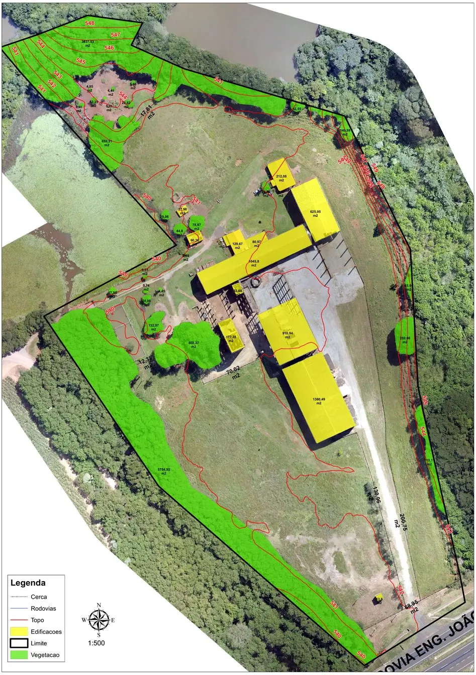 Foto 1 de 1 — Área industrial para venda · 5.250 m² · Limeira