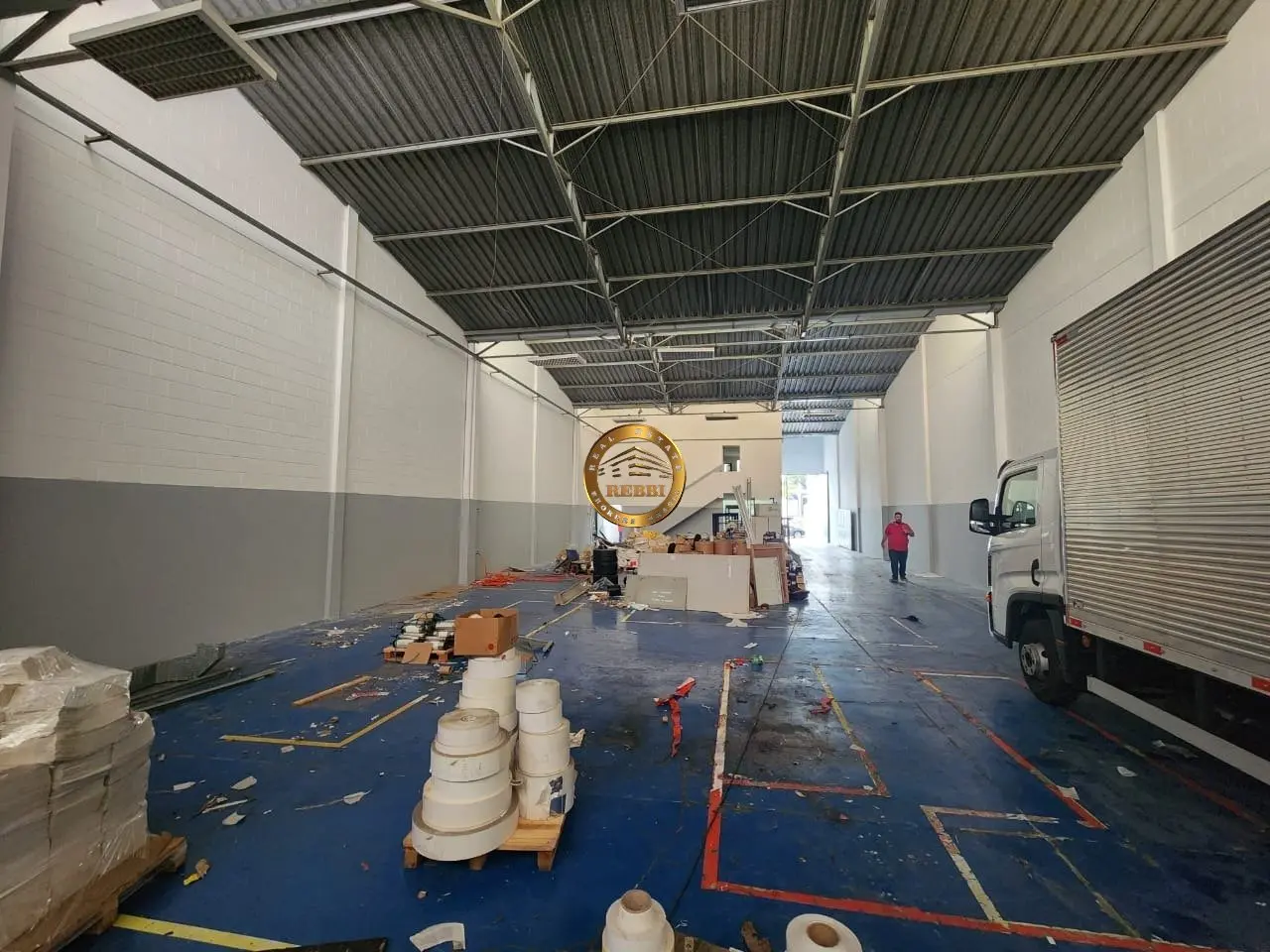 Foto 3 de 7 — Galpão Industrial 619 m² para locação — Conceição, Diadema (nº 953)