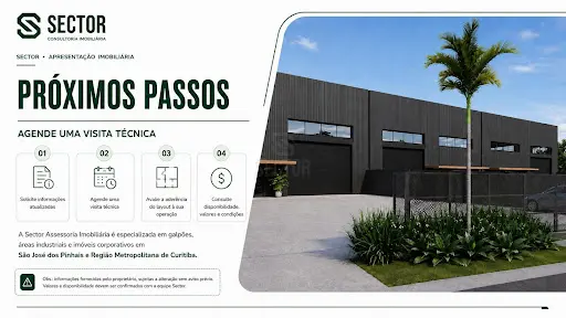 Foto 6 de 10 — Galpão Classe A 385 m² — Boqueirão, Curitiba/PR