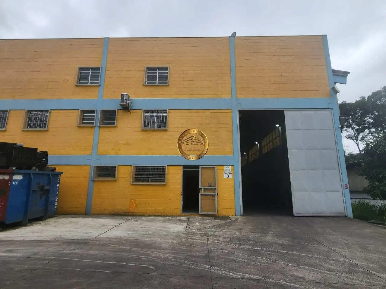 Foto 3 de 4 — Galpão Industrial 750 m² para locação — Inamar, Diadema