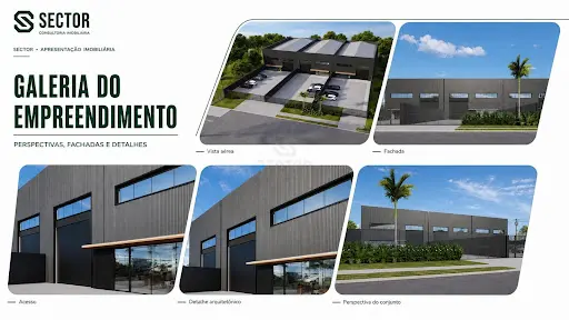 Foto 5 de 10 — Galpão Classe A 385 m² — Boqueirão, Curitiba/PR